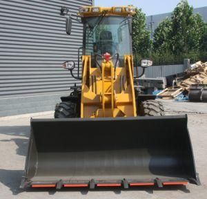 Fuel Efficiency CE Wheel Loading Shovel Loader with 0.8 M3 bucket