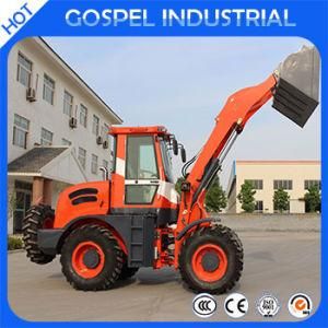 China 4WD Mini Wheel Loader with Bucket for Sale