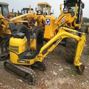 Good Quality Good Working Second Hand Crawler Hydraulic Excavator Komatsu PC10 for Sale
