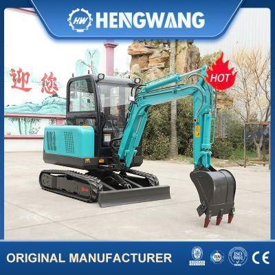 Hydraulic Micro Digger Mini Excavator for Utility Installation
