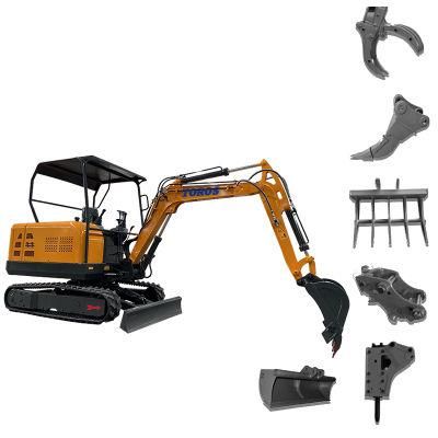 Agricultural Farm Use Carter Mini Digger Mini Excavator