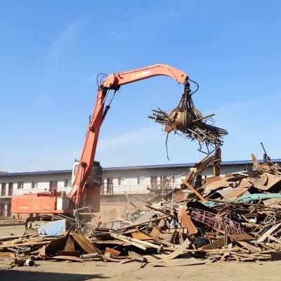 China Wzy42-8c Bonny 42 Ton Hydraulic Material Handler with Orange-Peel Grapple