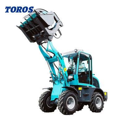 Chinese Brand Smallest Turning Radius Rops Fops 0.8 Ton Mini Wheel Loader with CE EPA