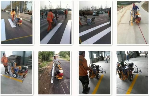 Hand Push Road Cold Spray Line Drawing Machine Runway Marking Equipment