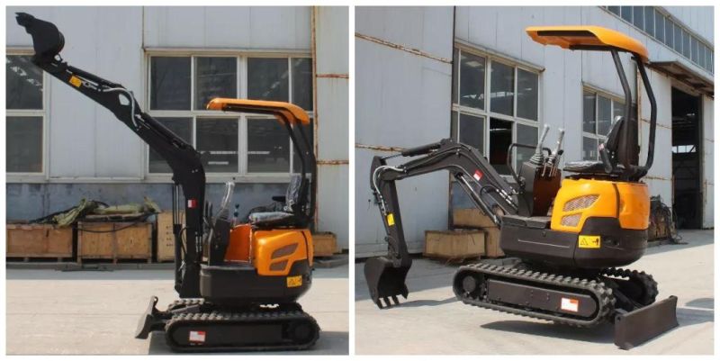 Xn16 Mini Rhinoceros Excavators with Yanmar 3tnv70/ 74f Diesel Engine