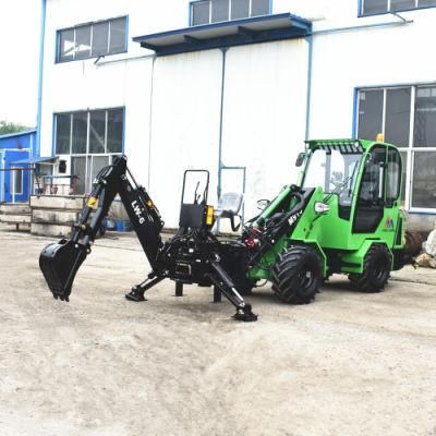 Cheap Full Hydraulic Mini Front End Backhoe Loader 4X4 910 915 920 Mini Wheel Loader Price for Sale