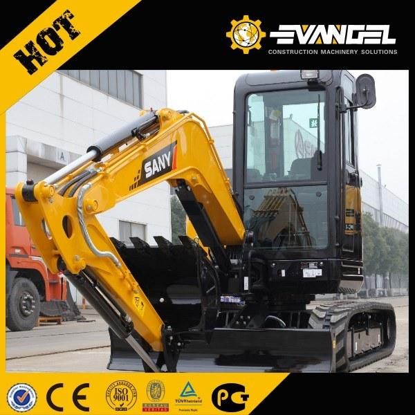 Sy35u Mini Excavator 3.5ton Hydraulic Excavator Small Crawler Excavator