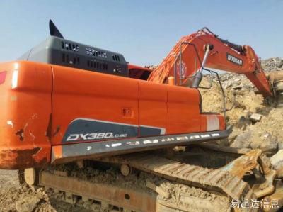 Used Mini Medium Backhoe Excavator Doosan Dx380LC-9c Construction Machine Second-Hand
