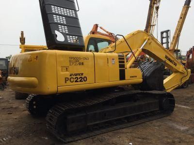 Used 22ton Komatsu PC220-6 Crawler Excavator