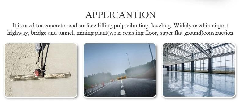 Vibratory Concrete Ruler Screed Electric Equipment for Sale