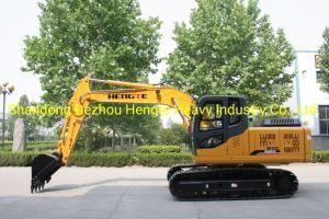 Popular Machine Hydraulic Crawler Excavator with Hydraulic Breaker Line for Sale Ht130-7
