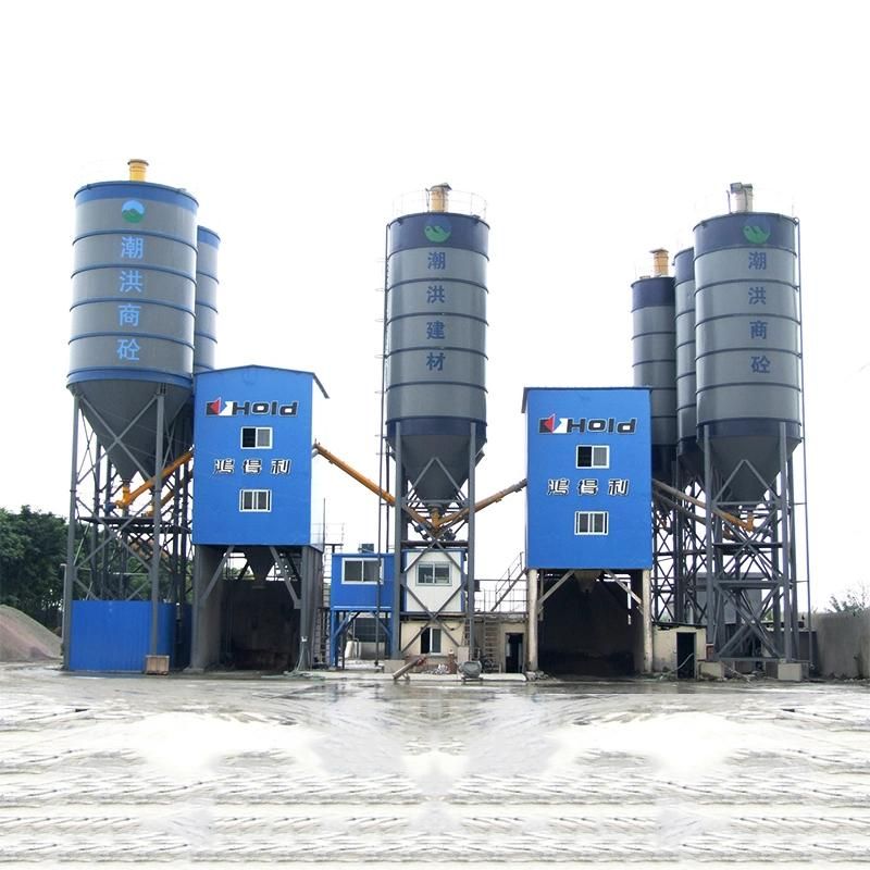 High Efficiency and Low Comsumpition 80t/H Concrete Mixing Plant