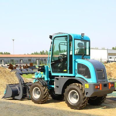 Twl908 0.8 Ton Mini/Small Articulated Hydraulic Front End Loader for Sale
