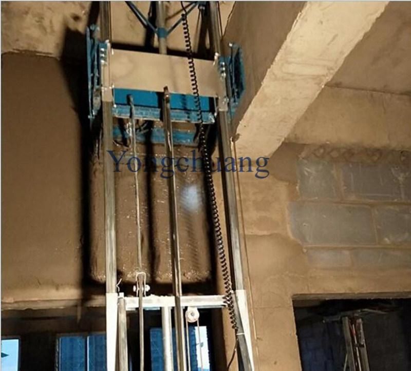 Wall Plastering Machine with Microcomputer Vertical Positioning System