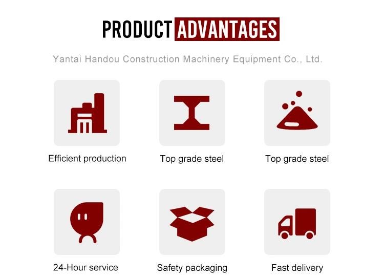 1.5ton 3ton 5ton 12ton 16ton 18ton 20ton 26ton 30ton Hydraulic Concrete Demolition Rock Breaker Hammer for Digger/Excavator