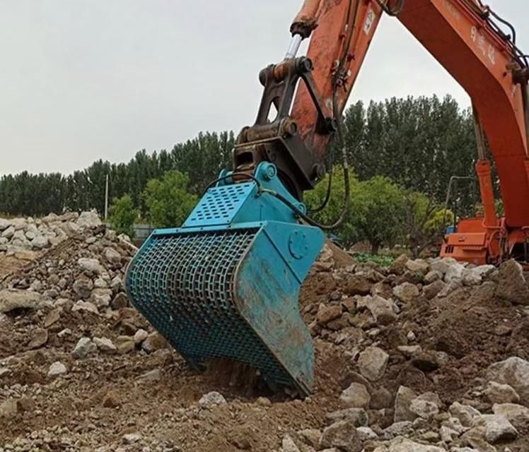 High Frequency Vibrating Screening Bucket