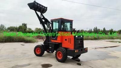 New Small Articulated Mini Loader From China Agricultural Mini Loader Small Wheel Loader Payloader 1 Ton
