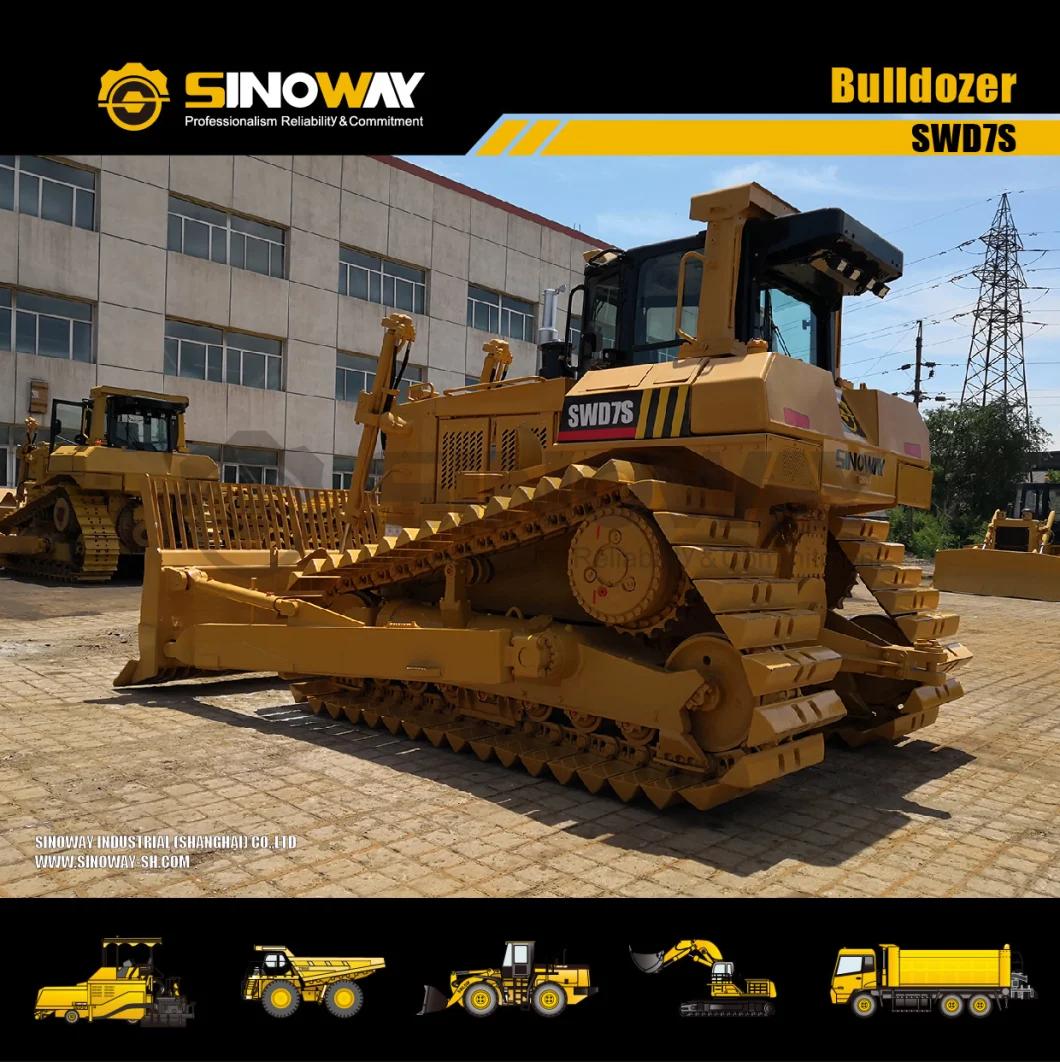 New Landfill Tracked Bulldozer with Single Shank Ripper for Construction