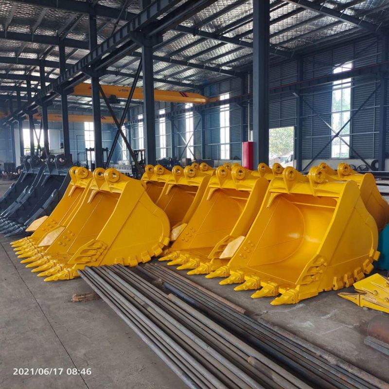 Exavator Parts Heavy Duty Bucket Rock Bucket PC1250 PC200