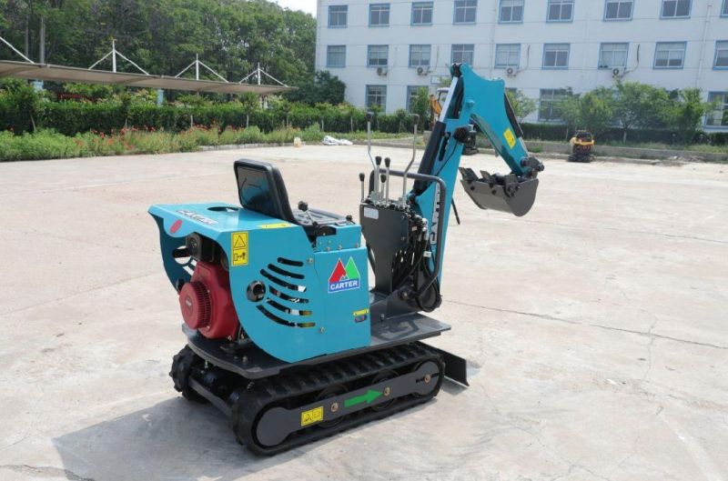 Smooth Operating Mini Excavator 0.7ton with Gasoline Engine for Cold District