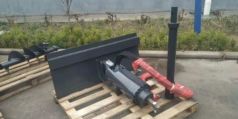 Construction Attachments Skid Steer Earth Auger for Sale
