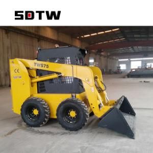 Forest Farm Skid Steer Track Loader Mulcher