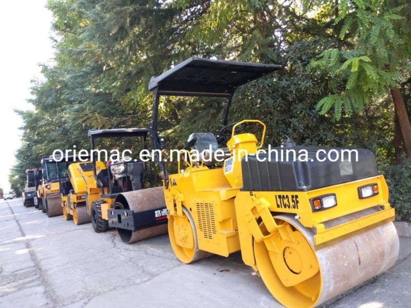 Lutong Double Drum Road Roller Ltc204p Hamm Double Drum Road Roller