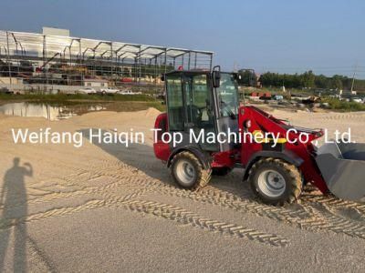 Professional New Designed Mini Wheel Loader (HQ260) with CE, Yanmar Engine