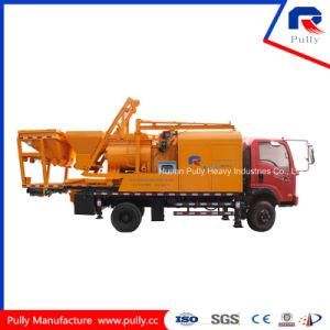Jbc40 Truck Mounted Concrete Mixer Pump Conbine Five Machine Into One