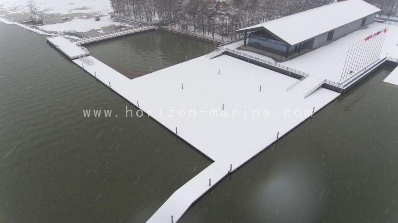 Most Hot Sales Marina Floating Wharf with Hight Qualified Concrete Pontoon