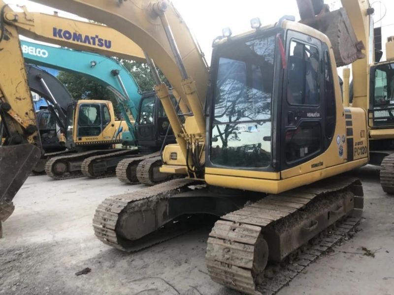 Second Hand Komatsuu PC120-6e Excavators 12tons Used Excavators/Excavator Bulldozer/Usedhydraulic Shovel Excavator