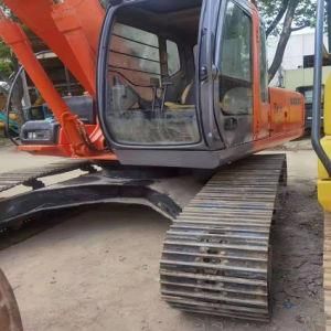 High Efficiency Minitype Backacting Shovel Hydraulic Crawler Used Excavator Hitachi210 with Closed Cabin