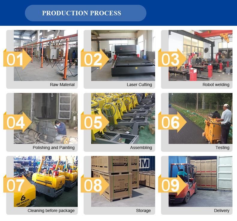 Factory Price Tamping Rammer with Iron Plate