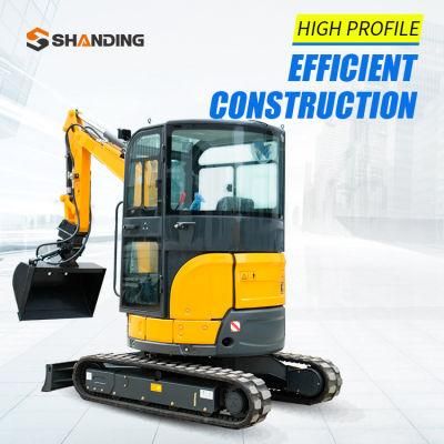 SD25u 1to 4ton Cheap Mini Excavator Manufacturer