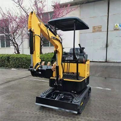 Brand 0.8ton 1ton 1.5ton 2ton Quick Hitch Mini Hydraulic Excavator Digger