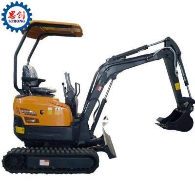 Mini Hydraulic Crawler Excavator Digging Machine for Garden or Farm