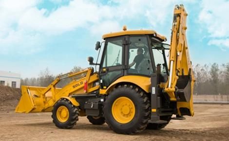 B877f China Made Good Performance Backhoe Loader