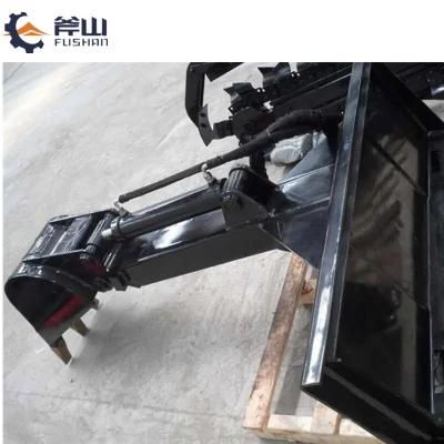 Fixed Arm Backhoe Attachments for Skid Steer Loaders