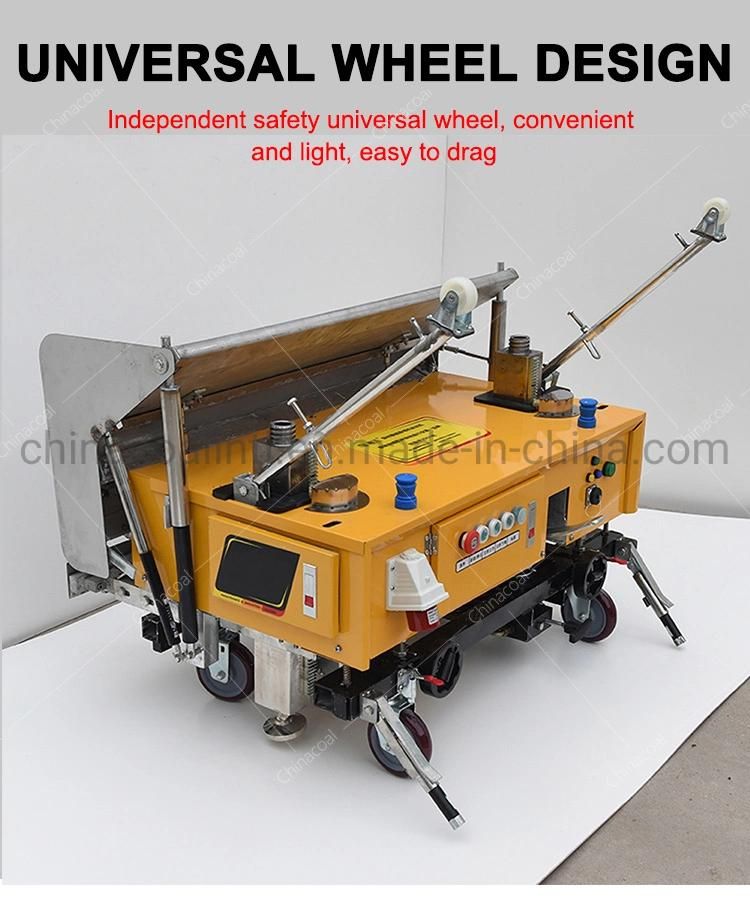 Concrete Building Mortar Mixing Pumping Screeding Grouting Rendering Electric Automatic Cement Spraying Mortar Wall Plastering Machine Price