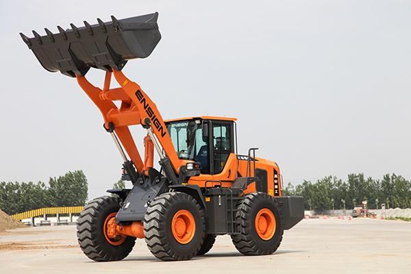 Ensign 5 Ton Front Wheel Loader Yx655 with Mechanical Control