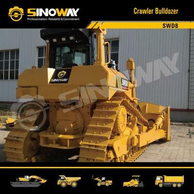 36ton New Heavy Duty Crawler Bulldozer Swd8 with Rops/Fops Price