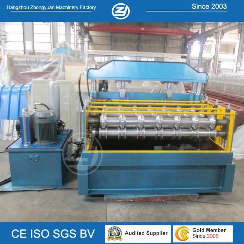 EPS Color Steel Sandwich Panels Production Line Roll Forming Machine with Roof Cold Room Sandwich EPS Panel
