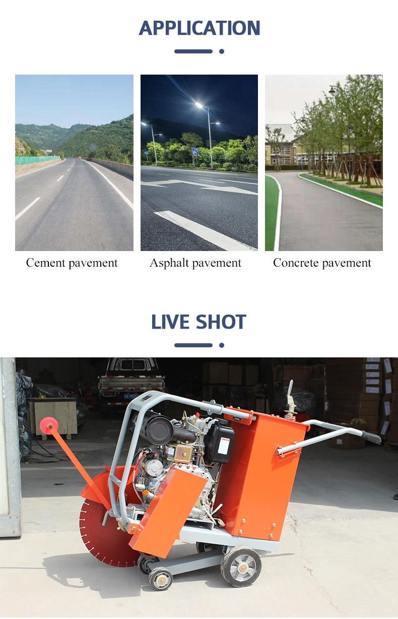 Construction Concrete Saw Cutting Machine
