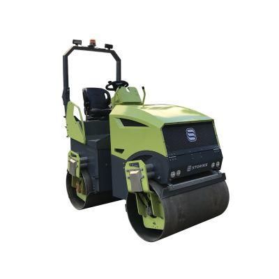 New Design Double Steel Wheel Road Roller 4t