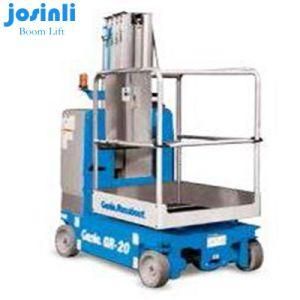 11m Genie Brand Electric Powered Self Propellered Double Pole Vertical Boom Lift
