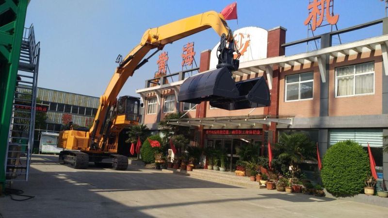 China Hot Selling Machine, Rotary Grapple, Crawler Dual Power Material Handler Ygsz850