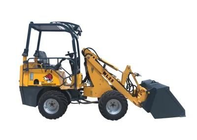 Machine Direct Smart Articulated Mini Wheel Loader Wl25 for Sale