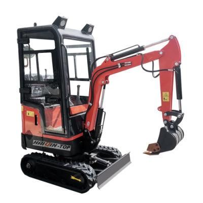 Haiqin-Top Mini Crawler Excavator (HQ10) with Beauty Cabin