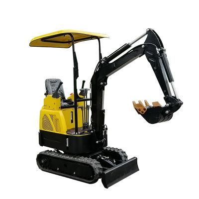 Wholesale Mini Excavator Micro Excavator Mini Micro Digger Machine Hydraulic Excavator Cheap Excavators 1 Ton 1.5 Ton for Sale in Kenya