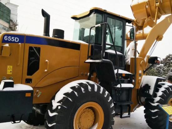 Heavy Machinery Construction New 5t Wheel Loader Sem655D in Mauritania